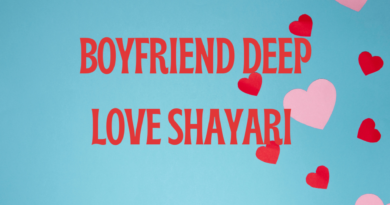 Boyfriend Deep Love Love Shayari