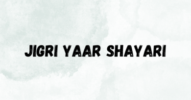 Jigri Yaar Shayari