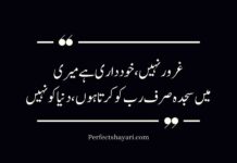 Attitude Poetry in Urdu